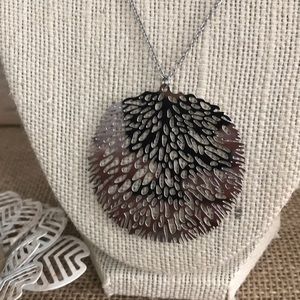 The Metal Daisy Jewelry - Stainless Leaf Pendant Necklace 20” The Metal Daisy Jewelry - Stainless Leaf Pendant Necklace 20”